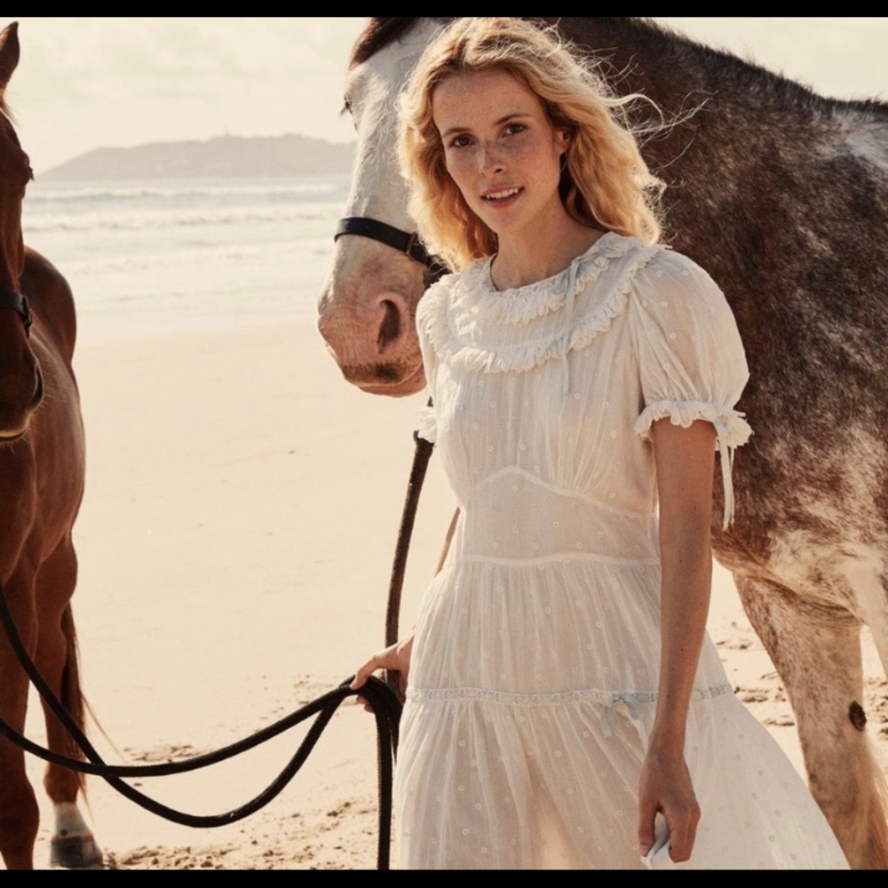 Dôen Fiore Dress In Salt